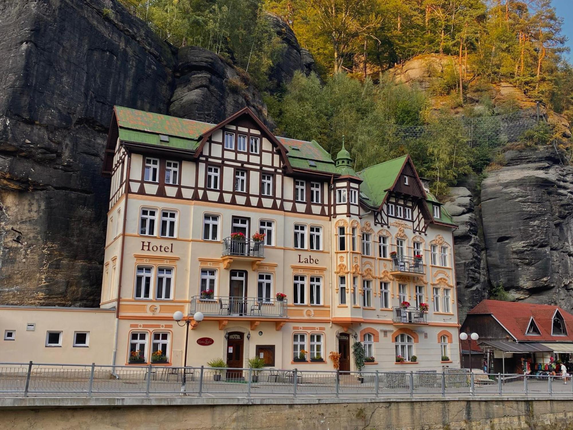 Hotel Labe Hřensko Exterior foto